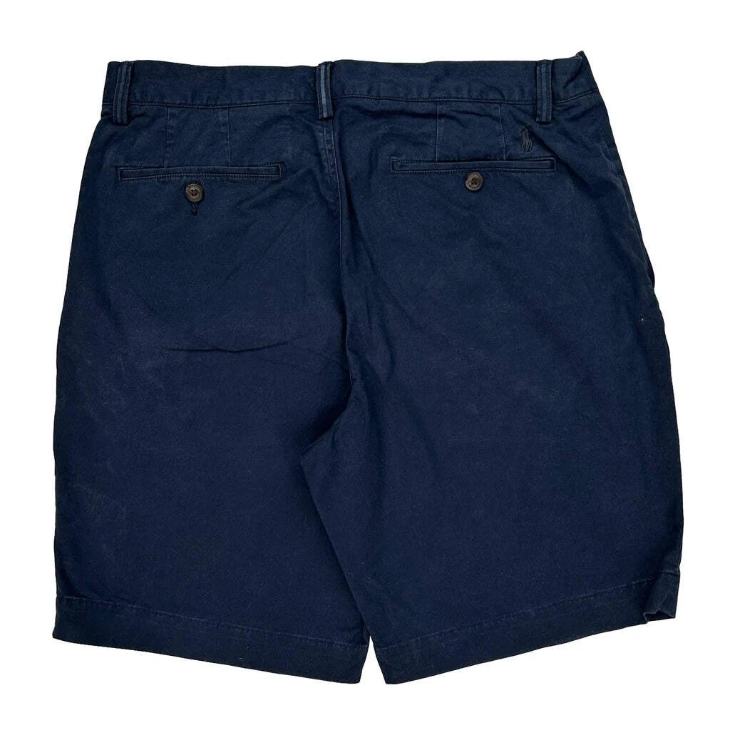 Polo By Ralph Lauren Chino Shorts - 34W 10L Navy Cotton