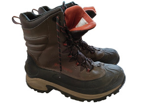 Columbia Men\'s Black and Brown Waterproof Techlite Hiking/Snow Boots Sz 9 Columbia Techlite Men main image 3