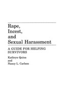 Nancy Carlson (U. A.) | Rape, Incest, And Sexual Harassment | Buch | Englisch