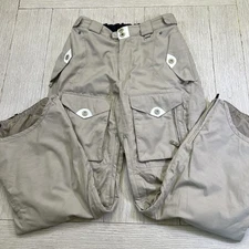 DC Shoes Pants Mens Large Khaki Exotex 10K Waterproof Snowboarding Cargo Pockets