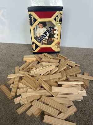 KAPLA Holzbauklötze Set 200 mit Aufbewahrungsbox