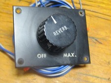 Hammond Organ A100 reverb dial/switch
