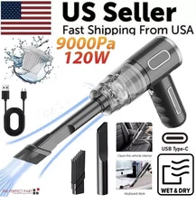 120W Cordless Handheld Vacuum Cleaner Small Mini Portable Car Auto Home Wireless