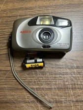 35MM Vintage Camera Easy Vision Date Point  Shoot Film Silver Photo Picture