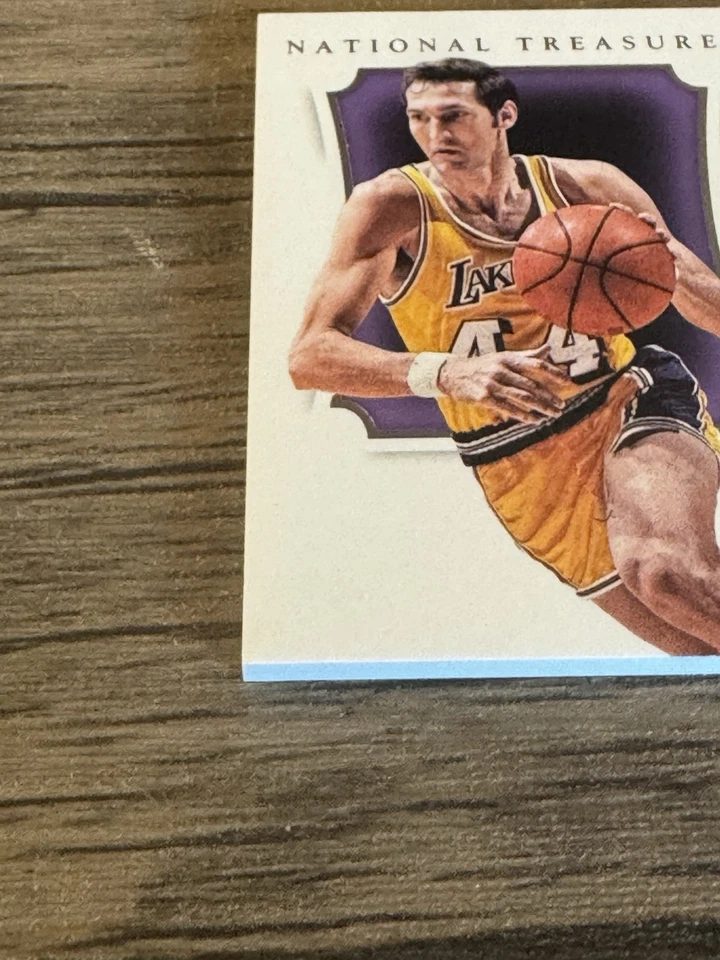 2017-2018 National Treasures Basketball #HH-JWS Jerry West Auto /35 - Image 2 of 4