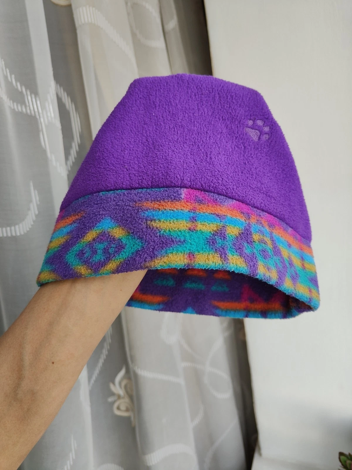 Vintage Polartec Series Zoo Ultra Rare 90s Fleece Hat