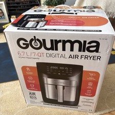 Gourmia Digital Air Fryer 6.7L Black 10 Cooking Functions