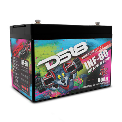 DS18 INF-80AH INFINITE 80 AH AGM Car Audio Power Cell Battery