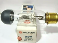 1 GE DDY Projector Lamp Bulb 120V 750W Long Life DDB Substitute AVG 200 Hours  