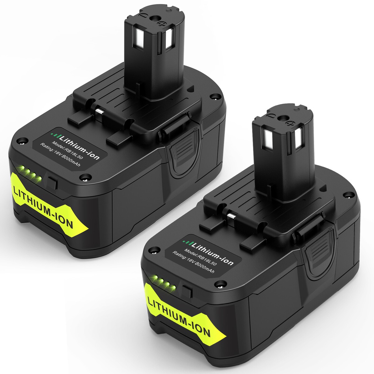 For RYOBI P108 18V Lithium-Ion High Capacity Battery 18 Volt