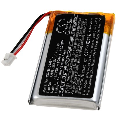 Akku kompatibel mit wireless Kopfhörer Sennheiser Momentum 2.0, 3.0 3,7V 600mAh/