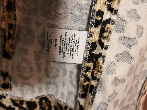 Ruby Rd. Jacket Leopard Cheetah Big Cat Animal  S… - image 9