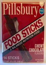 Food Sticks Magnet 2"x3" Refrigerator Locker Advertisement Retro Food