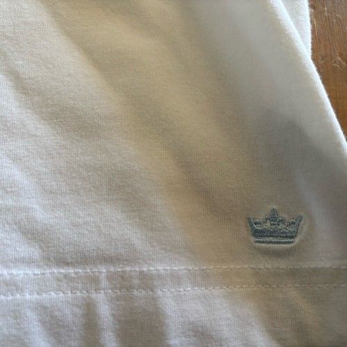 Peter Millar Seaside Wash Polo Shirt Mens SZ XL White Stretch Golf EUC - Picture 2 of 5