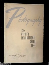 1944 Brochure Program THE WICHITA INTERNATIONAL SALON, WICHITA ART MUSEUM