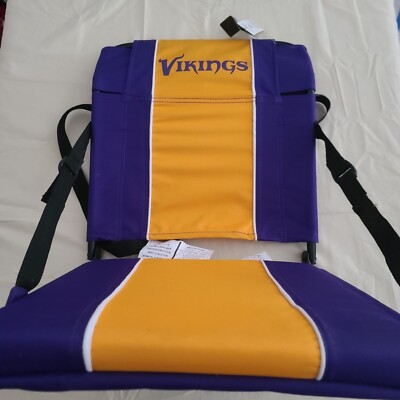 Minnesota Vikings NFL Northpole Purple Yellow Stadium Seat With