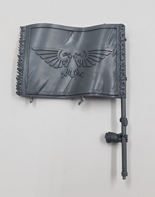 Bras Porte-drapeau Cadian (Astra Militarum) Warhammer 40,000 - Pièce Détachée (bitz) - état Comme Neuf