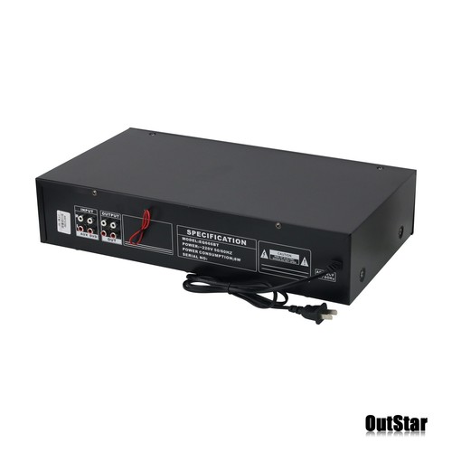 Ecualizador Gráfico EQ666BT Estéreo Doble 20 Bandas EQ666BT con Conector RCA Doble + Control Remoto - Imagen 5 de 7