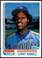 Lenny Randle #312 1982 Topps