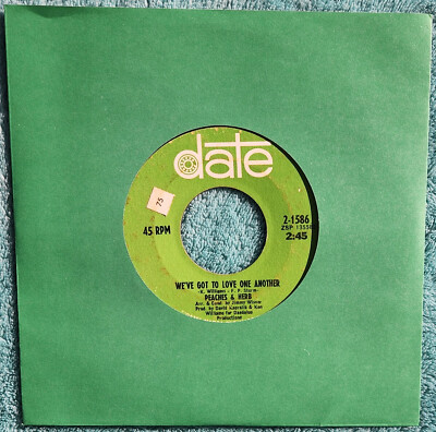 Peaches & Herb Two Little Kids B/W We've Got To Love One Another 1967 Vinyl 45