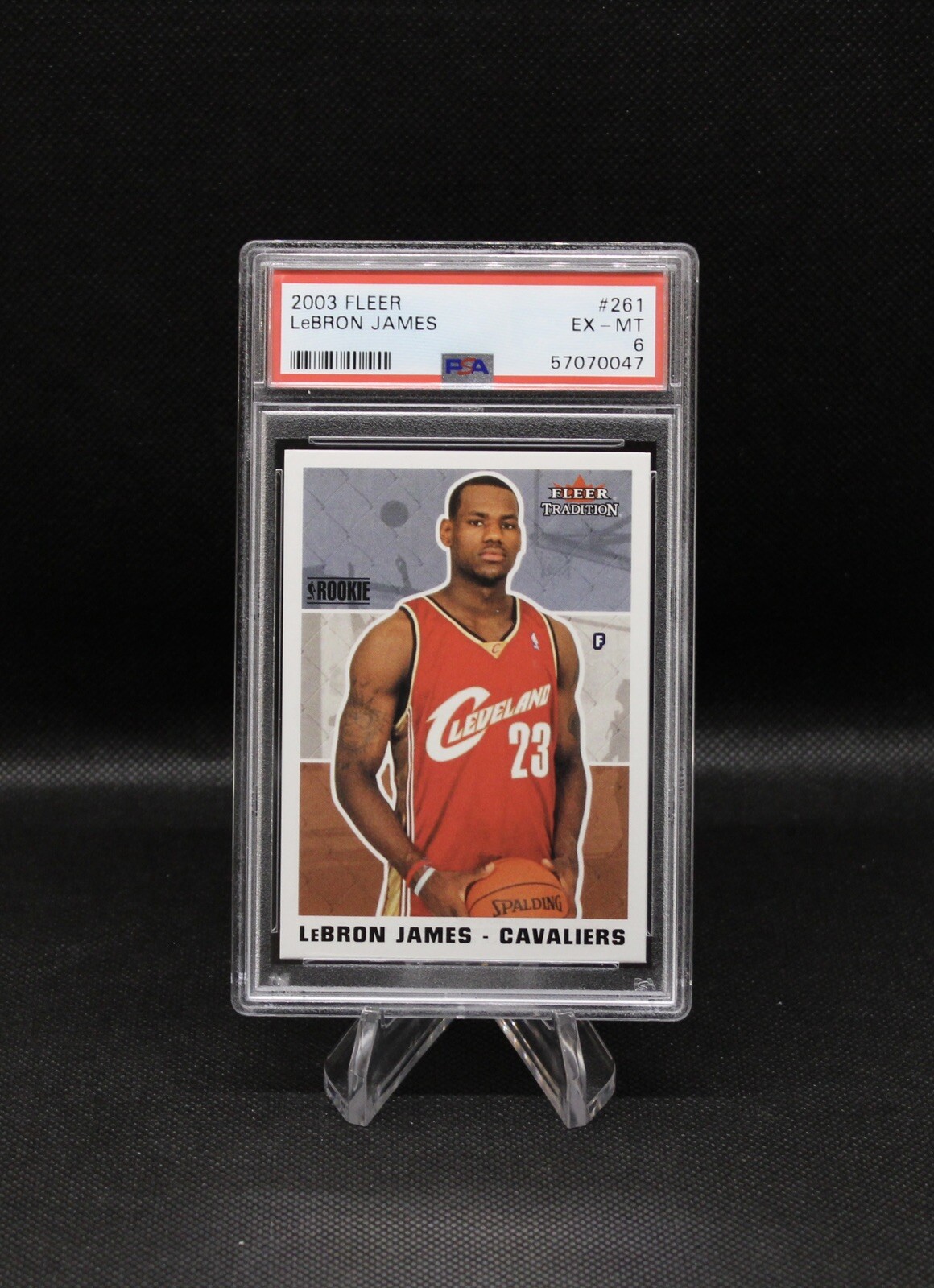2003 Fleer LeBron James #261