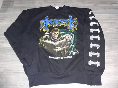 Gruesome Sweatshirt Death Metal Morgoth Carcass Napalm Death Sepultura XL