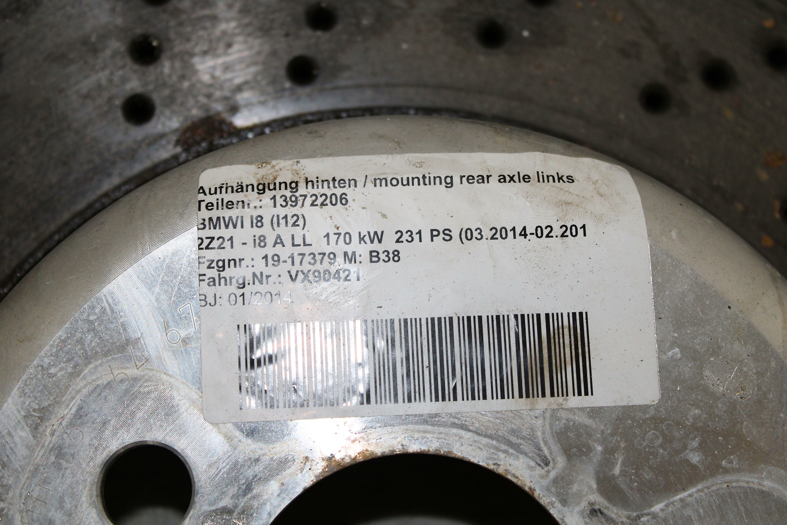 Front Brake BMW I8 14 15 16 17 19