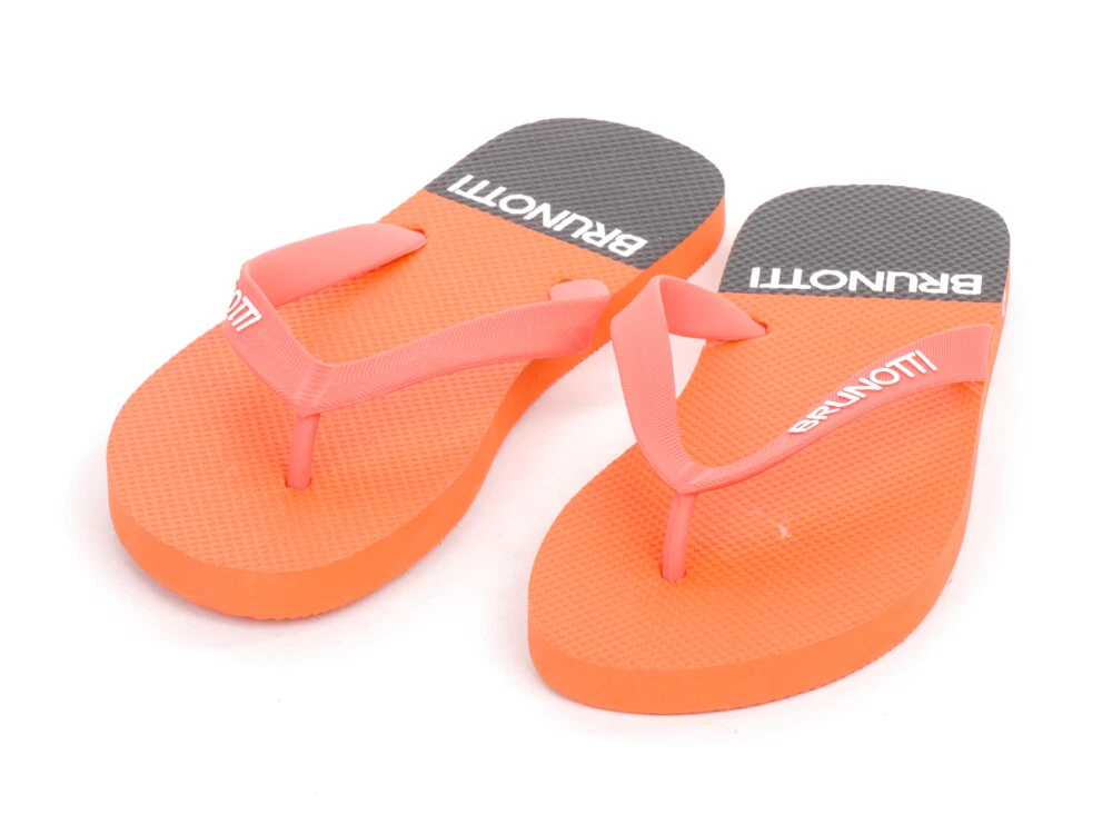 Brunotti Tongs Chaussures de Bain Chaussons Enso Orange Eva