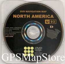 2009 2010 2011 2012 Toyota Venza Gen06 E7021 Navigation Dvd Map U.s Canada U93