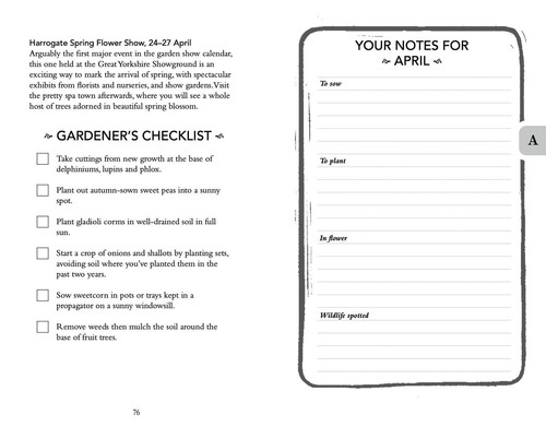 Gardener's Almanac 2025 (National Trust) by Greg Loades - Picture 5 of 10