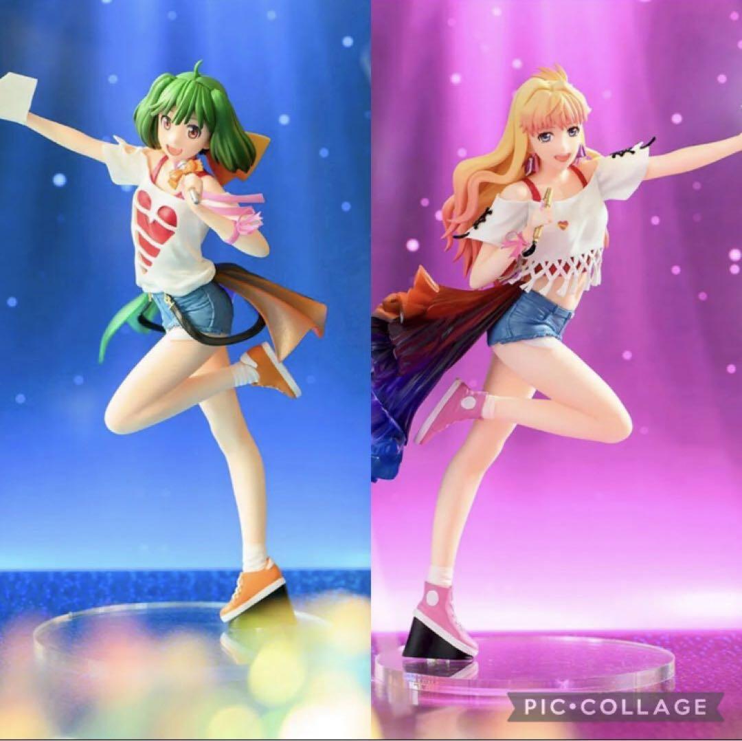 MACROSS F Figure FIGURIZMα Ranka Lee Sheryl Nome SEGA Set of 2 PVC