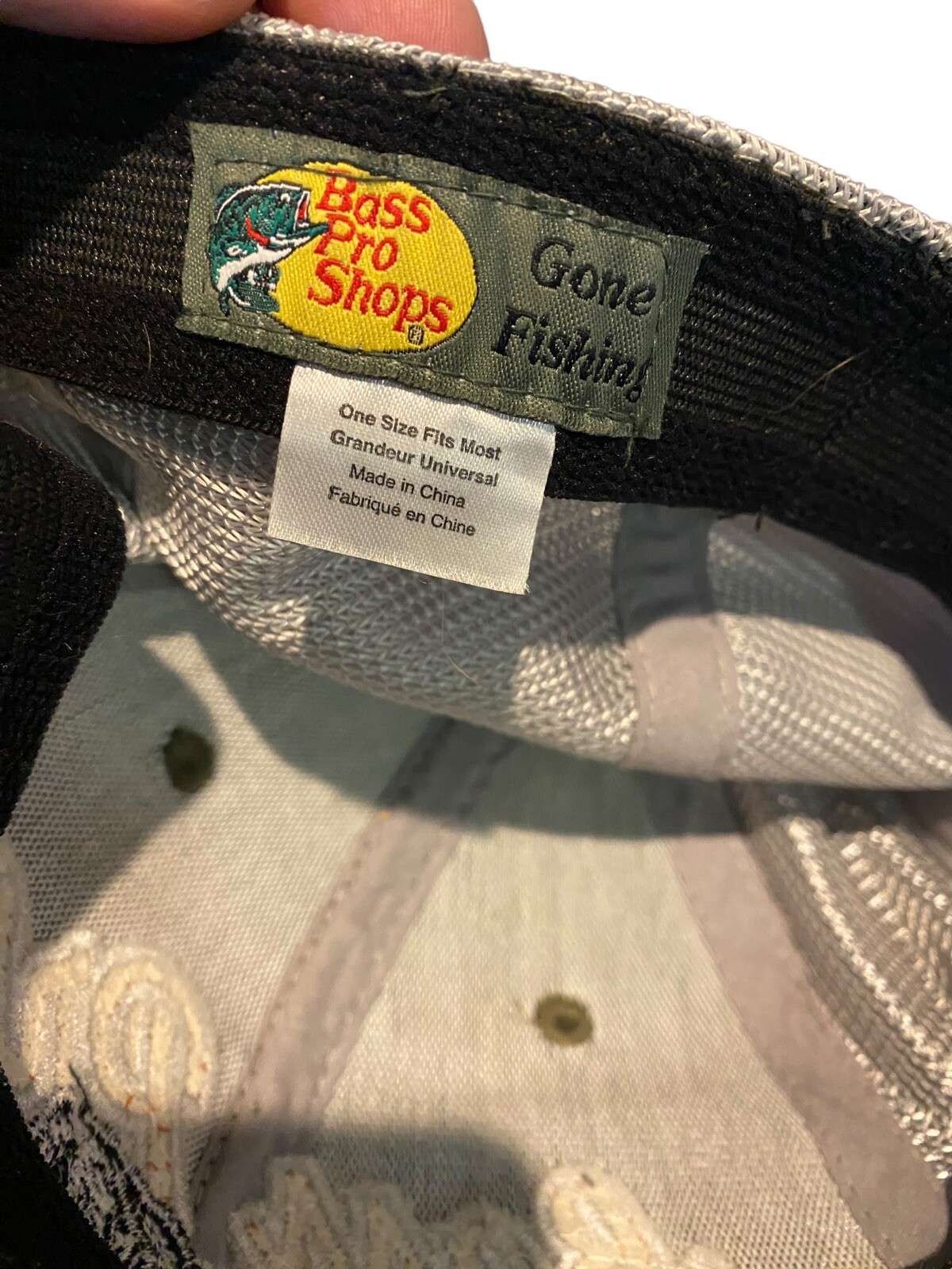 bass pro shops fish and script embroidered patch fitt… Gem