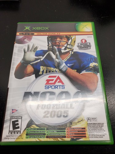 Football NCAA 2005/Top Spin Combo pour Xbox Neuf