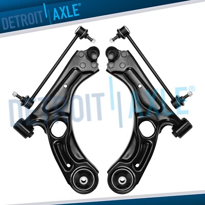 Front Lower Control Arms w/ Ball Joints Sway Bars Kit for 2012-2020 Chevy Sonic