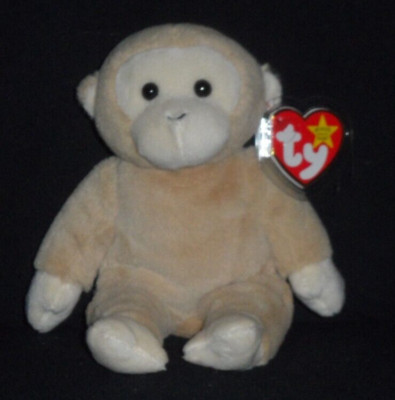 TY BONGO II the MONKEY BEANIE BABY - LIMITED EDITION - MINT with MINT TAG