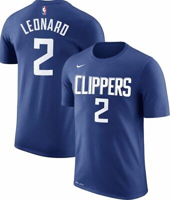 New 2021 Los Angeles Clippers Kawhi Leonard Nike Player Name 