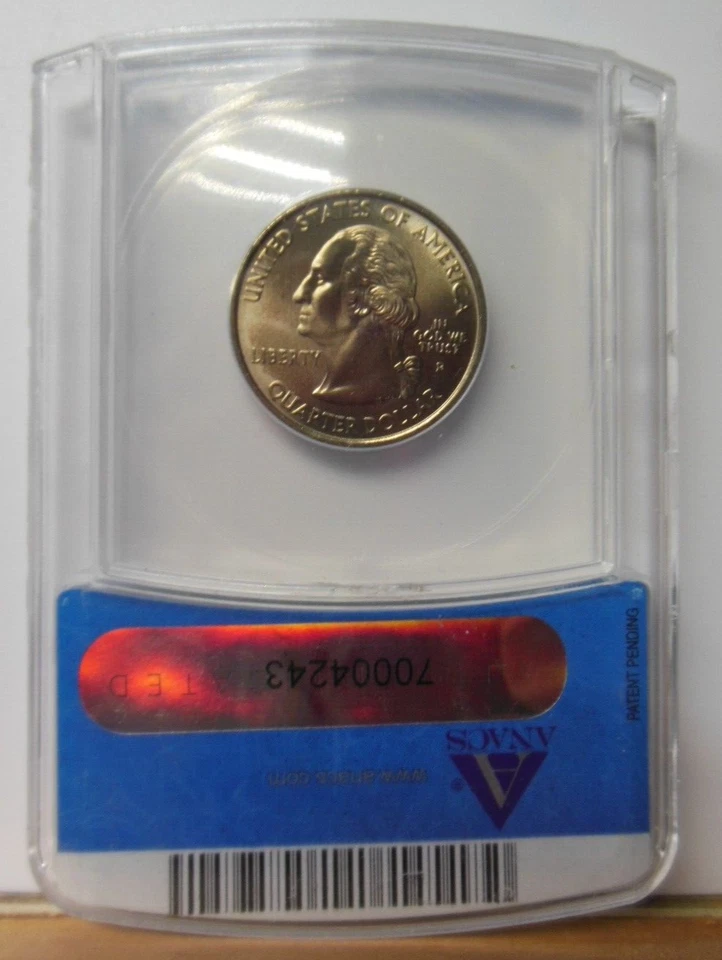 2005-P Oregon State Quarter - ANACS MS-69 Satin Finish   **SUPER NICE COIN** - Image 2 of 2