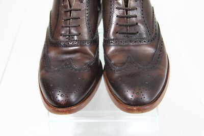 Antonio Maurizi Wingtip Oxford Brogue Men Leather Dress Shoe 