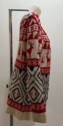 Neue Damen FB Schwester Boho Weihnachts Strickjacke in 3 Farben Größe S - XL - Bild 30 von 43