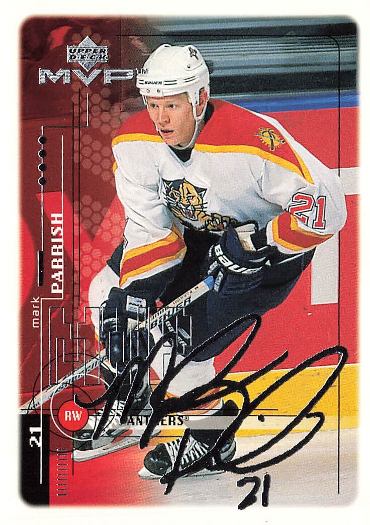 1998 Upper Deck MVP #91 Mark Parrish Florida Panthers