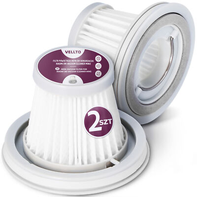 2x Hepa Filter für Xiaomi Mi Vacuum Cleaner Mini ECF Staubsauger Staubfilter