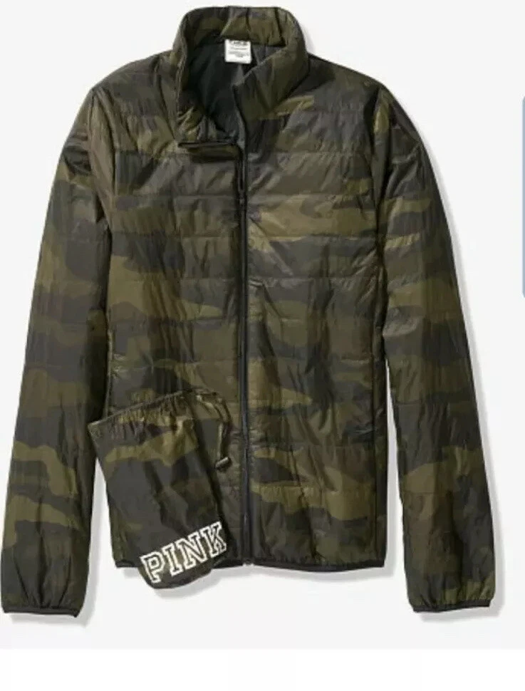 Victoria secret camo best sale jacket