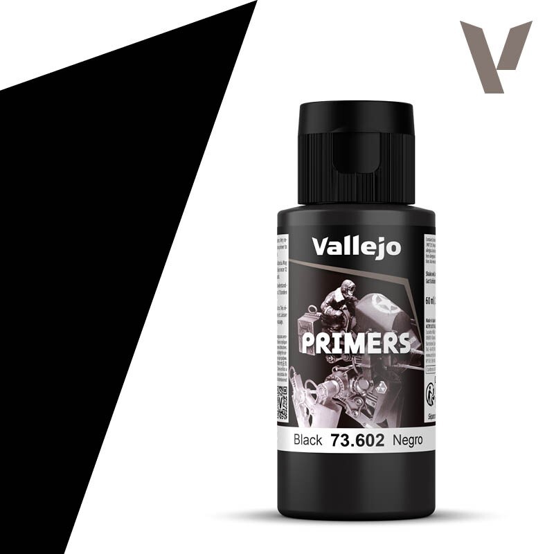 VALLEJO Grundierung PRIMERS 73.602 Black 773602 Schwarz 60 ml