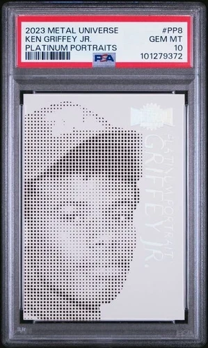 2021 Metal Universe Platinum Portraits Diamond Club Ken Griffey Jr. SSP PSA 10