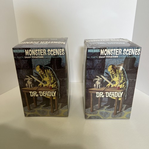 Moebius Monster Scenes Custom Builder Kit Dr. Deadly Sealed - Picture 10 of 11