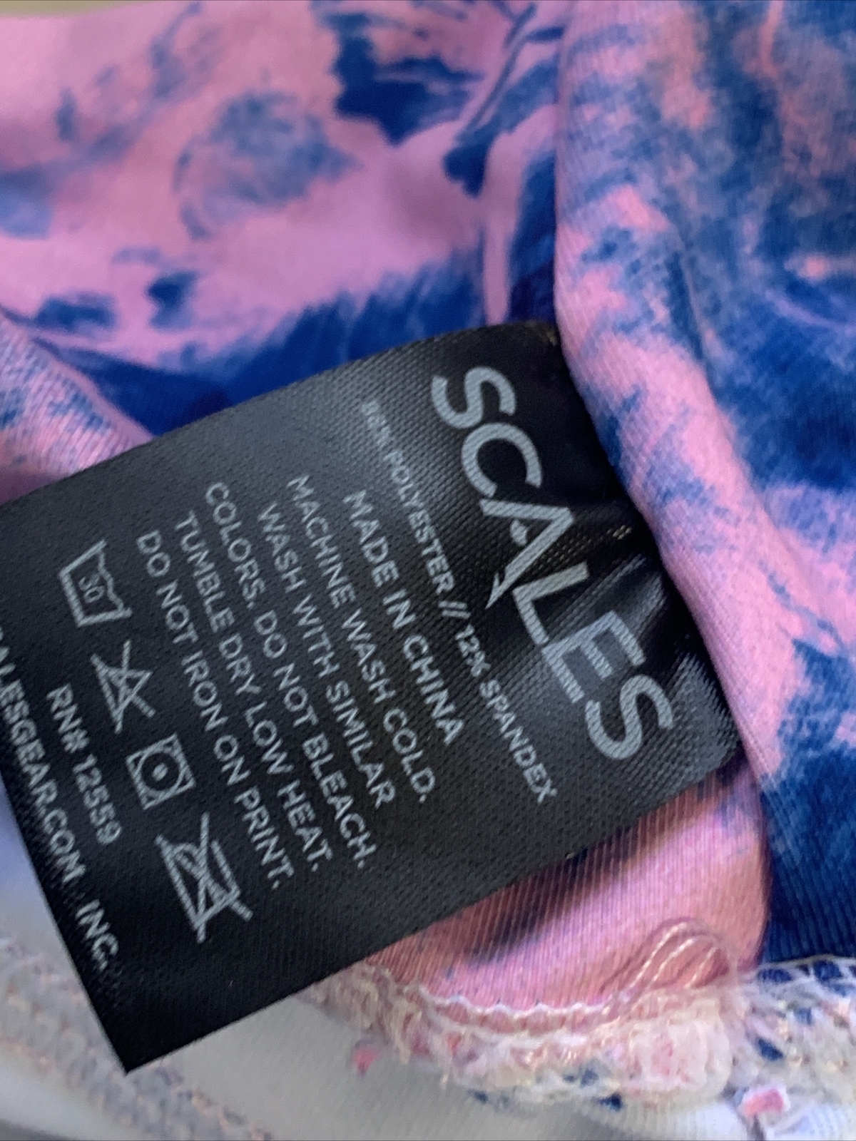 Scales Wavy Skort Ladies small Pink Blue Golf tennis Pickleball NEW NWT