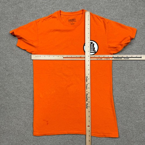 Dragon Ball Z Shirt Men Small Orange Short Sleeve Goku Gi Logo Graphic TeeA dult - 第 7/10 張圖片