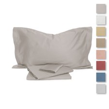 Completo copripiumino Raso di Zucchi tinta unita Matrimoniale due piazze R658