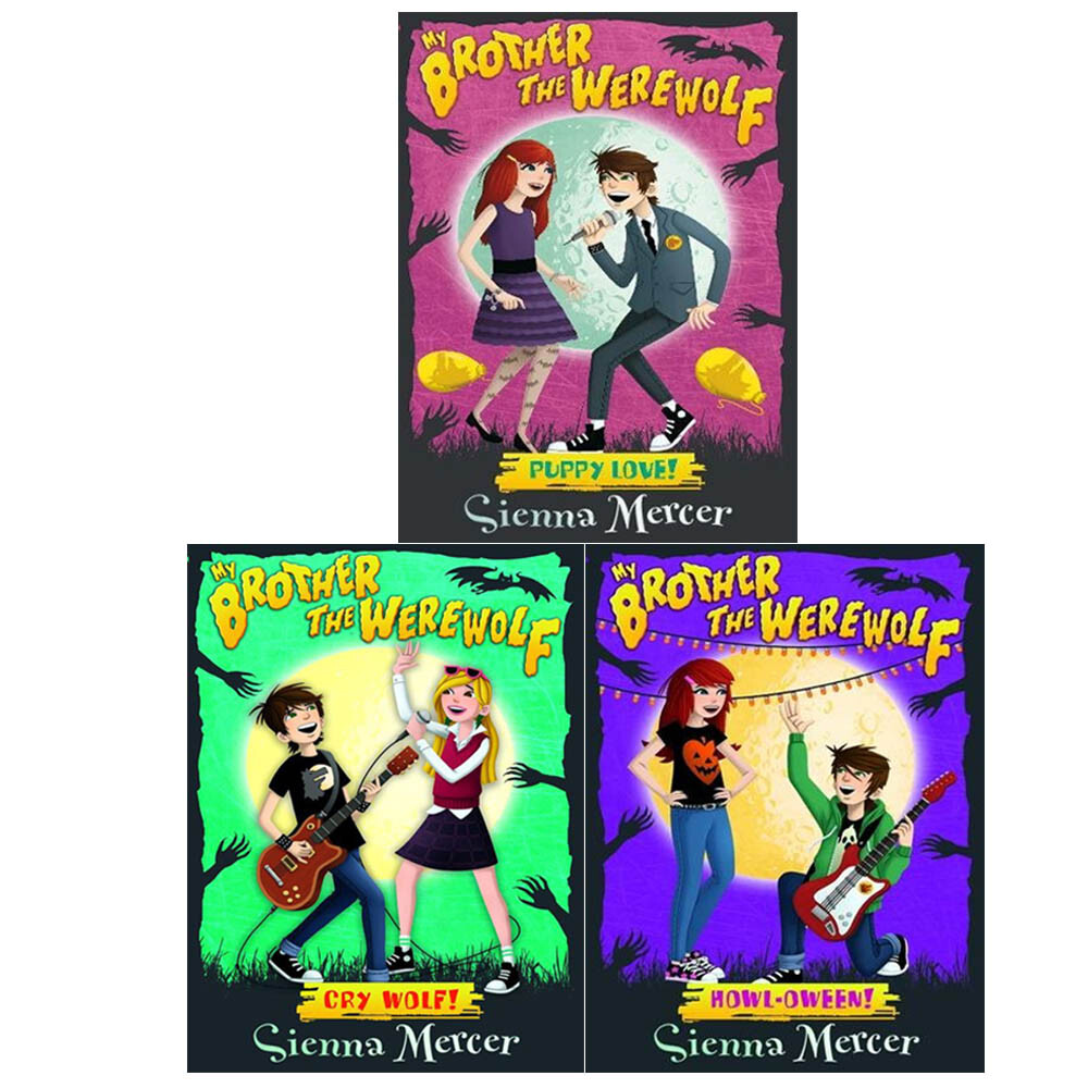 My Brother the Werewolf Puppy Lo 3 Books Collection By Howl-oween! Paperback New
