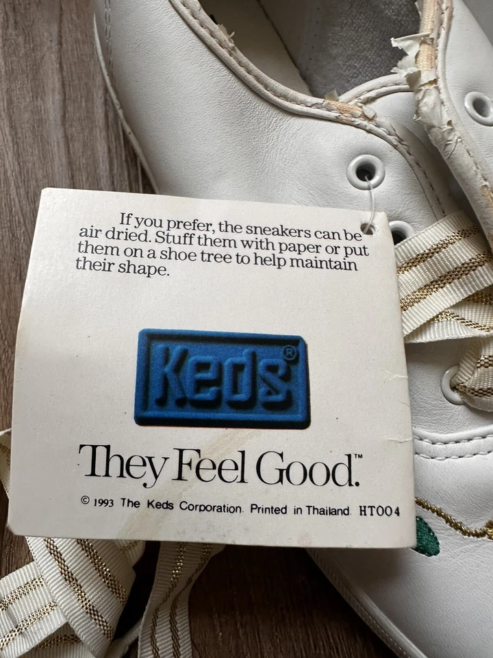 ¡¡¡Nuevo con etiquetas!!! RARO VINTAGE 1991 NAVIDAD KED ZAPATOS LUCES CINTA MUJER 5.5 Foto 4 de 4